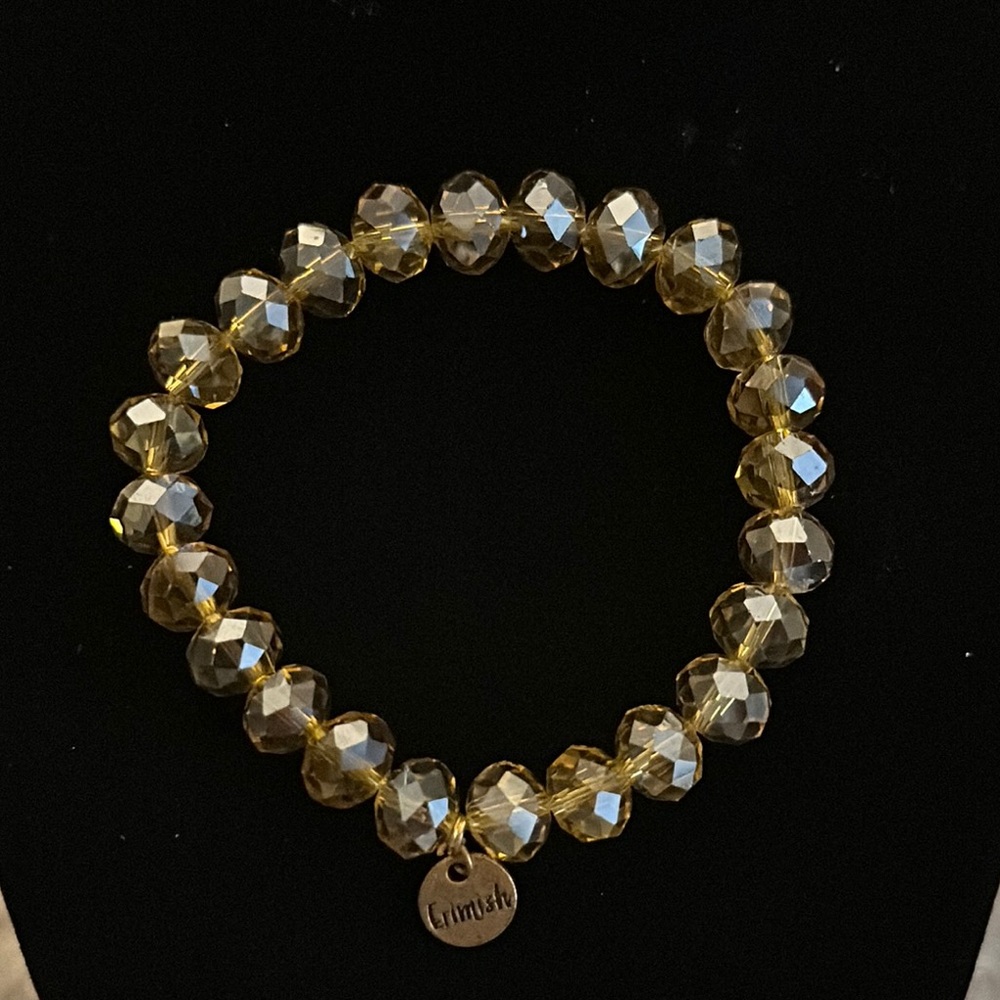 Erimish Gold Beaded Bracelet